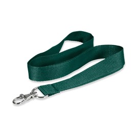 Kandinsky Lanyards Blank with Clasp, 20 mm Width (Pack of 50), dark green
