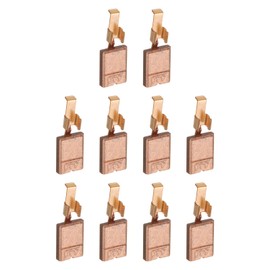 HARFINGTON 10pcs Carbon Brush 13mm x 10mm x 3mm Grinder Brush CB-440 Electric Motor Replacement Part Rotary Tool Cutting Machine Polisher Brushes