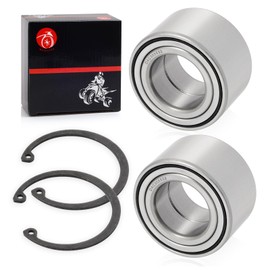 2pcs Heavy Duty Wheel Bearing + CIRCLIP Compatible with Arctic Cat ATV 250 300 350 366 400 425 450 500 650 700 1000 2005-2017 1402-027 1402-809 0423-423 Front & Rear Wheel Bearing 30x55x32mm