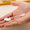 6Pcs Tiny Stainless Steel Spoons Mini Condiment Spoons Small 304