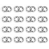 sourcing map 50PCS Internal Tooth Push on Locking Washers M8
