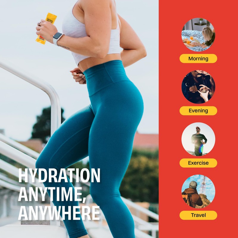 Hydration Replenisher Electrolyte Replacement Stick Packets | Essential Electrolytes &