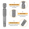 sourcing map H5.0 Hex Head Drill Bit Wrench 5mm Metric