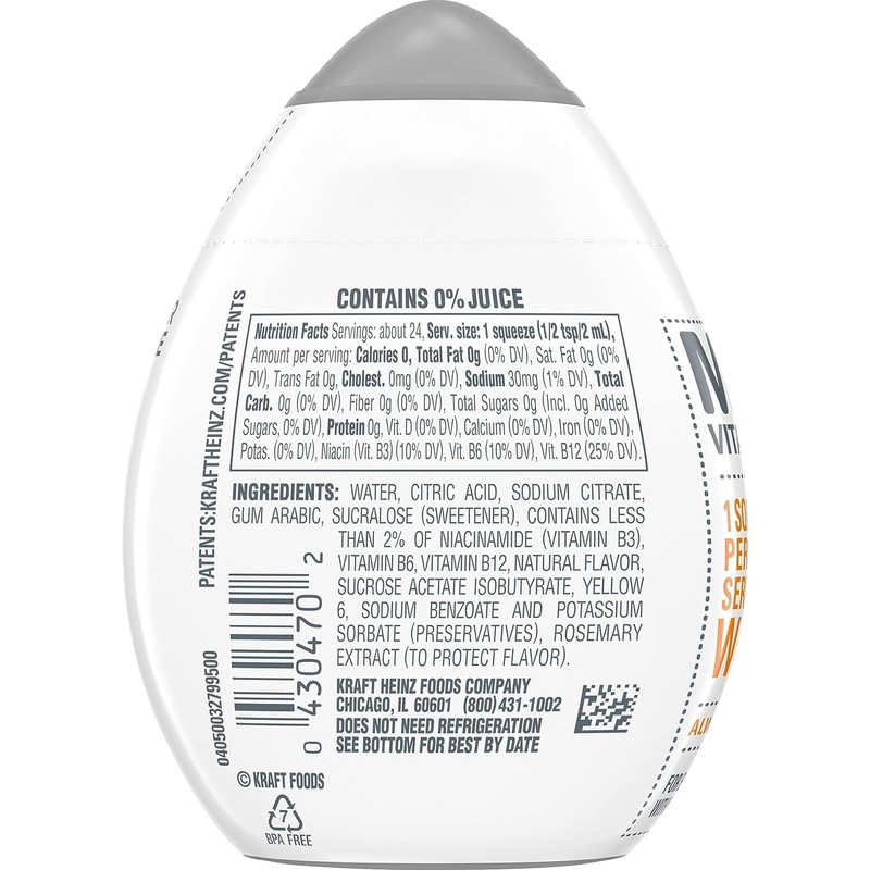 Mio Water Enhancement Variety Pack Includes 3 Orange Tangerine and