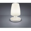 Reality Leuchten Dora Outdoor Table Lamp, Plastic, 1.5 W, White