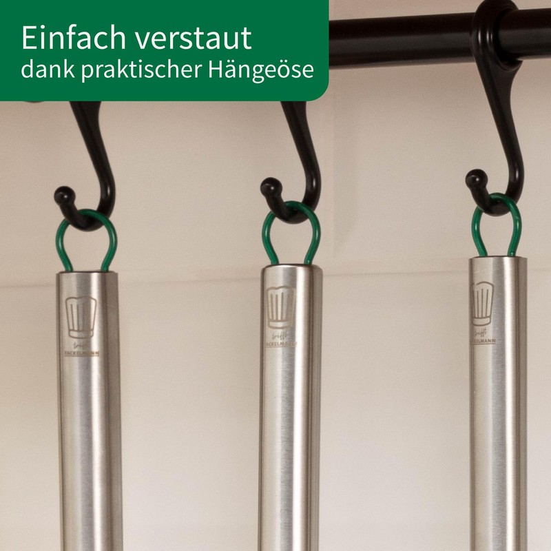 Chefkoch trifft Fackelmann - Premium Garlic Press Made of High-Quality