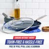 Blue Diamond 12" Nonstick Frying Pan with Lid, Diamond Infused
