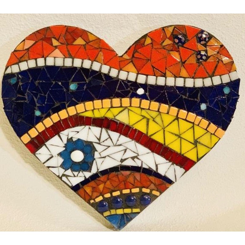 CarAngels Glass Mosaic Tiles Stained Glass DIY Home Decor Handmade