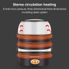 ERYUE Electric Lunch Box Three layers Stainless Steel Heating Rice
