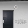 Stainless Steel Air Vent Cap Louvered Vent Cover Round Air