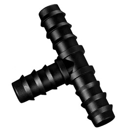 PVC Barbed Tee Fitting - 3/4 PVC Tee Barb Fitting - 3/4 Inch Barbed Insert Tee - Hose Barb Fittings for Tubing Hose Water Line - SCH 40 Barbed Hose Tee Fitting – Barbed Tee PVC Fitting