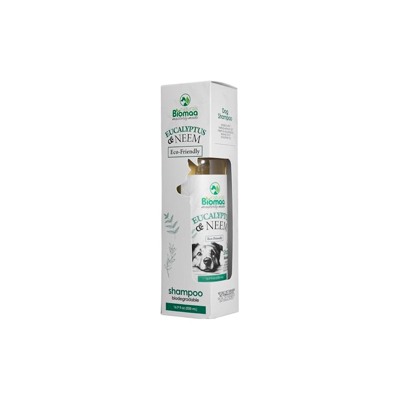 BIOMAA Shampoo Natural´s Hojas de Neem y Eucalipto 17.6oz/500mL