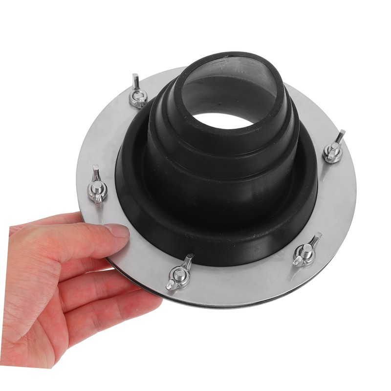 BESPORTBLE Stainless Steel Scald Ring for Tent Grill Chimney Fireproof
