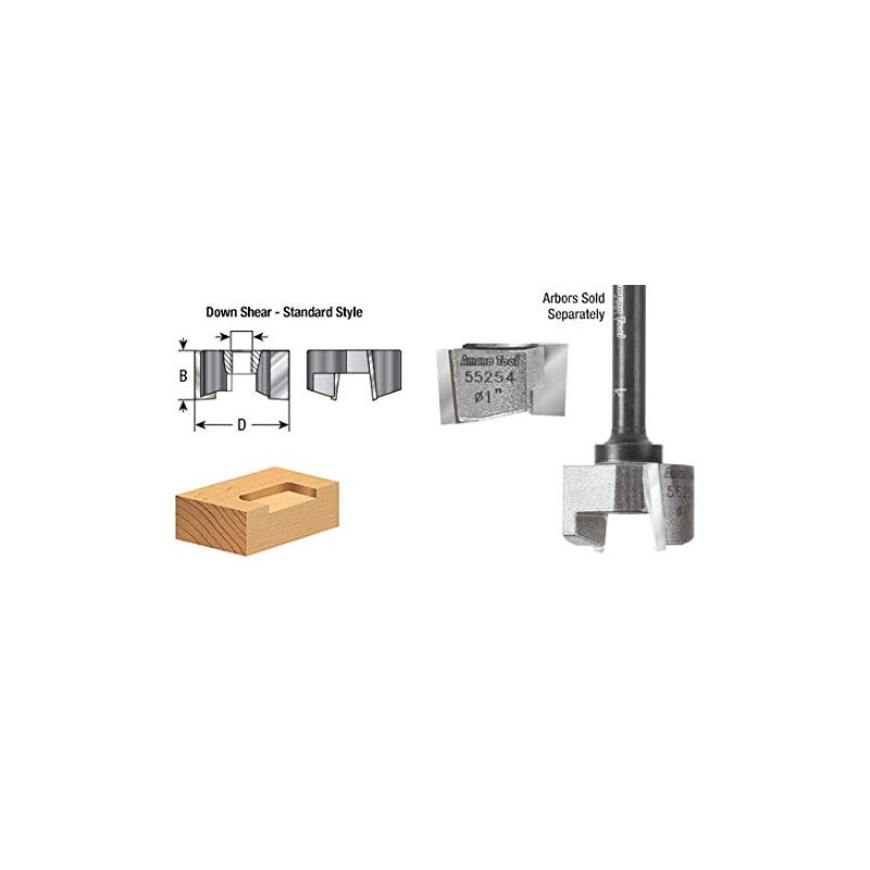 Amana Tool - 56274 Carbide Tipped Mortising Screw Cutter 3/8