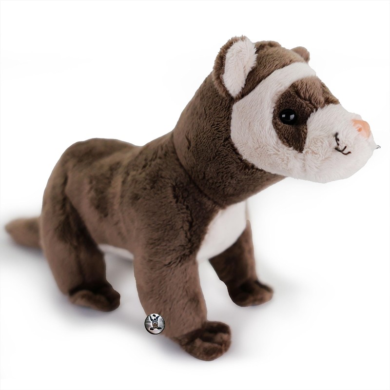 Ferret Cuddly Toy Marten Wild Animal Plush Toy Freddy