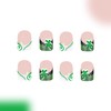 RIICFDD St. Patrick's Day Press on Nails Square Fake Nails