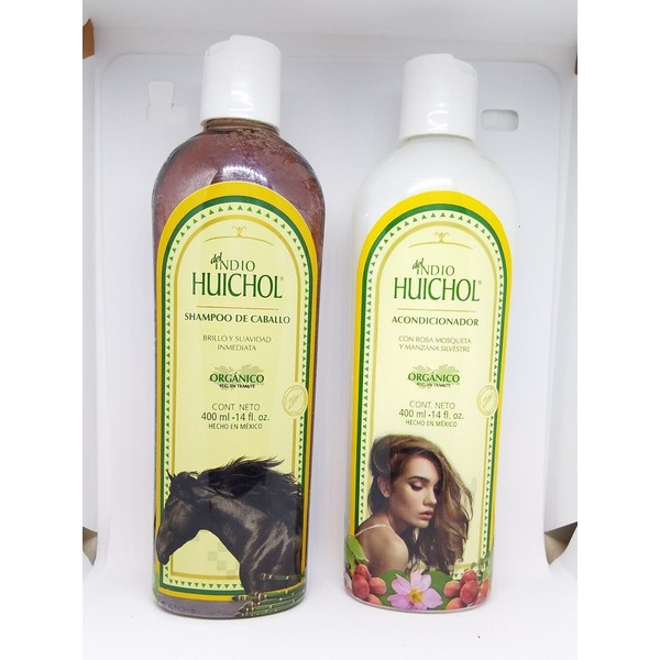 Indio Huichol New!!! Indio Huichol ORGANIC Shampoo De Caballo & Organic Hair Conditioner
