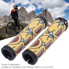 Handlebar Grips Fashionable Pattern Comfortable Cycling Equipment for Mountain BikesC