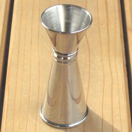 Nagao 94021 Tsubamesanjo SUS304 Cocktail Measure Cup, 1.1 fl oz (30 ml), 0.5 fl oz (15 ml), Made in Japan