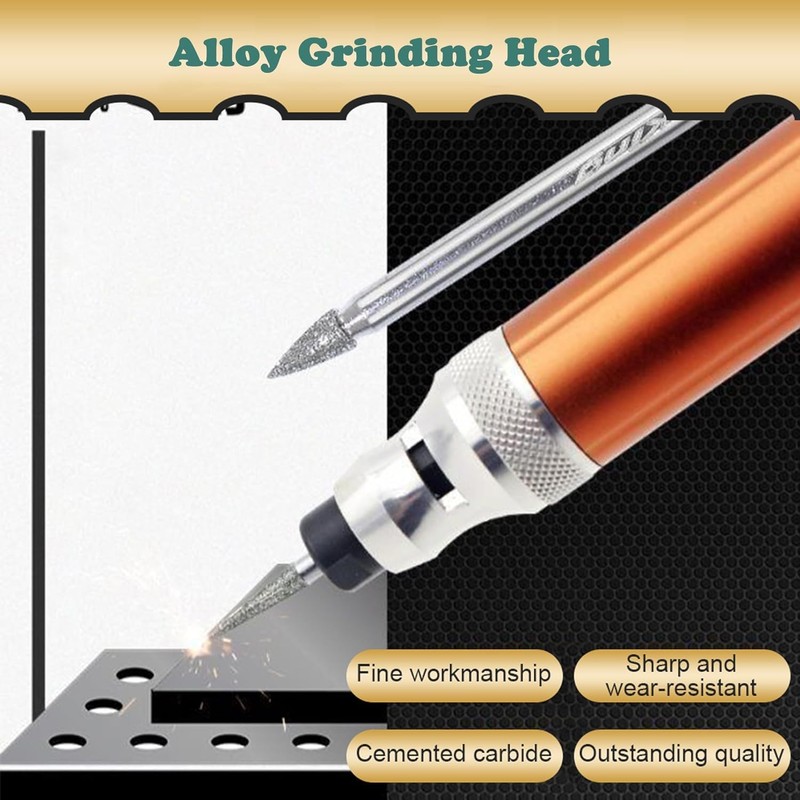 KEWAYO 30pcs Diamond Grinding Bits Set, Diamond Coated Rotary Burrs,