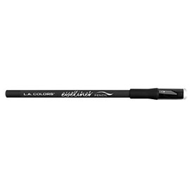 L.A. COLORS On Point Eyeliner Pencil, Black Shimmer CP622