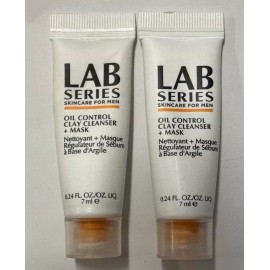 Lab Series Pack of 24  Lab Series Men Oil Control Clay Cleanser + Mask .24oz Travel Size