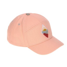 LÄSSIG Unisex Children's Baseball Cap, orange, Modern