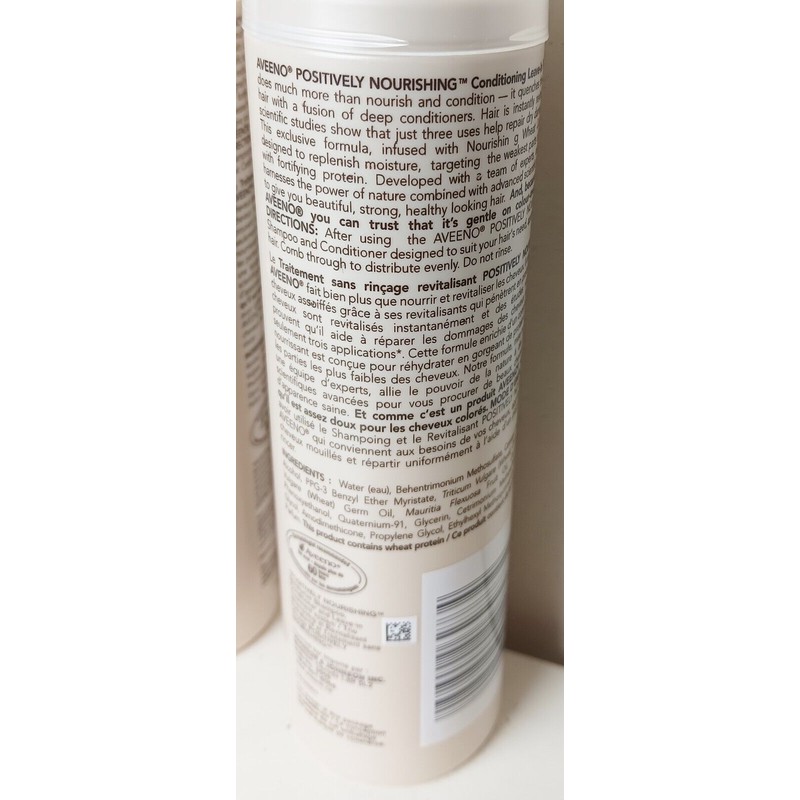 Aveeno Conditioning Positively Nourishing Leave In Hair Treatment 5.1 oz