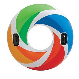 Intex Color Whirl - Tubo Flotador para Piscina con asa, 48 Pulgadas                                                                                   