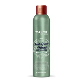 Aveeno Fresh Greens Blend Sulfate-Free Dry Shampoo Spray with Rosemary,