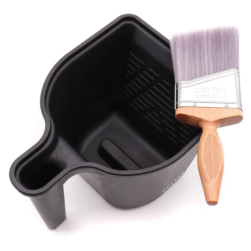 COTTAM Cutting In Brush Set | Small Angled Paint Brush