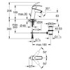 Grohe, Eurosmart, Bath Taps, Washbasin Mixer Tap