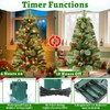 Timer - 3FT Christmas Tree, Small Table top Christmas Tree