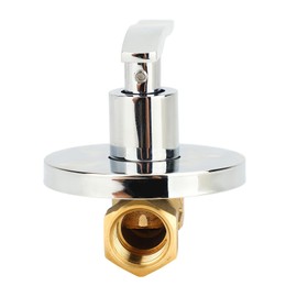 1/2 Inch Angle Water Shut Off Valve Copper Concealed Installation for Kitchen Bathroom Faucet Showerhead Pipe
