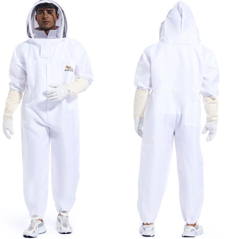 Bee Suit for Men Women Sting Proof, Polycotton Beekeeping Suit