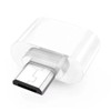 FPC White Standard USB-A to Micro USB OTG Converter Adapter