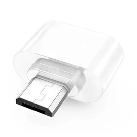 FPC White Standard USB-A to Micro USB OTG Converter Adapter 2.0