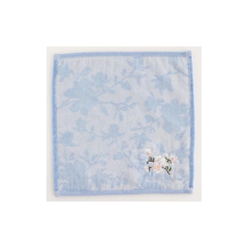 WEDGWOOD 138857-0001-04 Magnolia Towel Handkerchief, 100% Cotton, Women's 11.0 inches