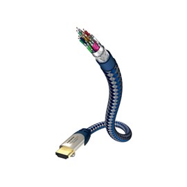 In-akustik Premium II HDMI Cable with Ethernet (Blue/Silver