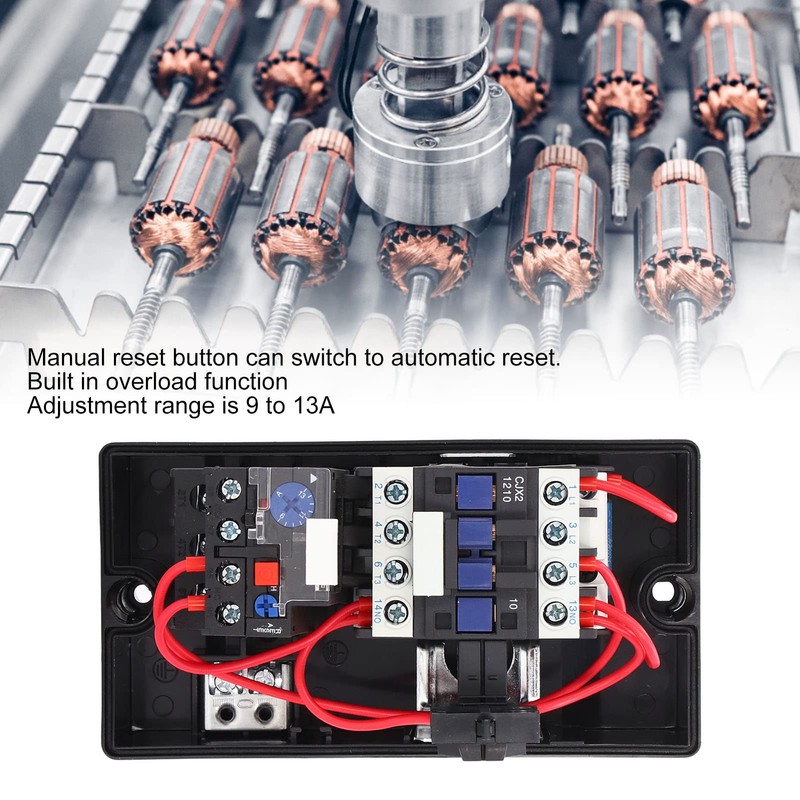 LE1D12 Single Phase Magnetic Switch Box, Single Phase 220V 230V
