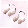 FOMIYES 4pcs Swimming Nose Clips for Adults Nose for Pool