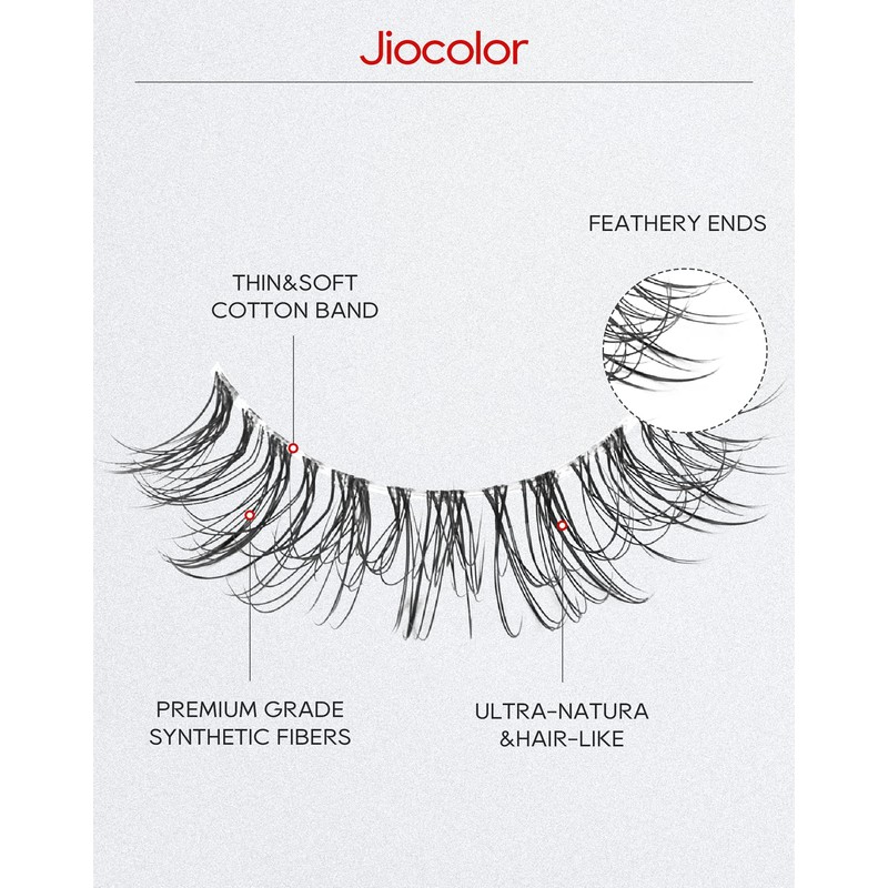 Fairy Strip Lashes That Look Like Extensions Clear Band False