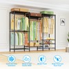 Ulif E13 Heavy Duty Clothes Rack（With 4 Hanger Rods &