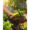 Double-Head Garden Pickaxe for Digging and Soil Loosening – Compact