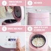 GreenLife Digital Rice Cooker, 2-Cups Uncooked/4-Cups Cooked, Removable Nonstick Ceramic