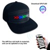 Lvpradior LED Hats,Programmable Mobile APP Control Colorful LED Cap,Editable Text,Animation,Music,Graffiti,DIY