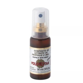 Polenectar 5 Bottles of Brazilian Propolis Polenectar Extract Bee Honey Spray (30ml)