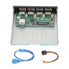 Front Panel USB 3.1 Hub 3.25in 10Gbps 4 Downstream Ports