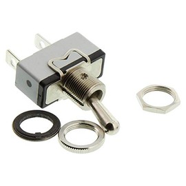 APEM - 631H/2K - Toggle Switch, Metal Lever, On-Off, SPST, Non Illuminated, 600H Series, 15 A, Panel Mount