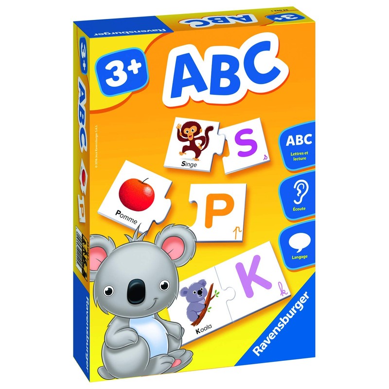 Ravensburger – ABC – Spiel (französische Version)